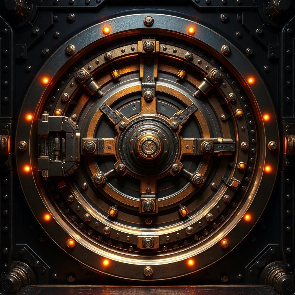 Mechanical vault sealing shut